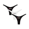 micro-punchy-d-core-3pack 3-pack of stretch cotton thongs with logo