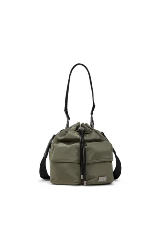 multi-pkts bucket x Multi-Pkts-Multipocket bucket bag in utilitarian shell