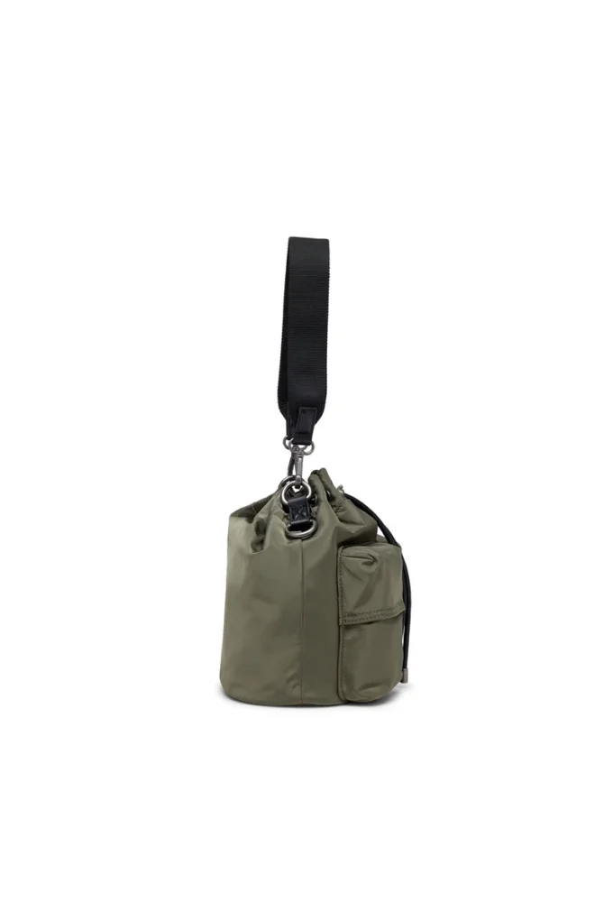 multi-pkts bucket x Multi-Pkts-Multipocket bucket bag in utilitarian shell