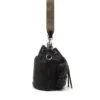 multi-pkts bucket x Multi-Pkts-Multipocket bucket bag in washed denim