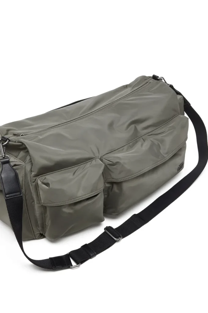 multi-pkts duffle x Multi-Pkts-Multipocket duffle bag in utilitarian shell