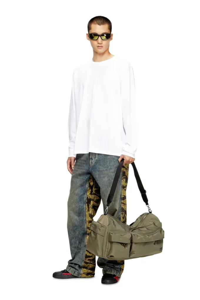 multi-pkts duffle x Multi-Pkts-Multipocket duffle bag in utilitarian shell