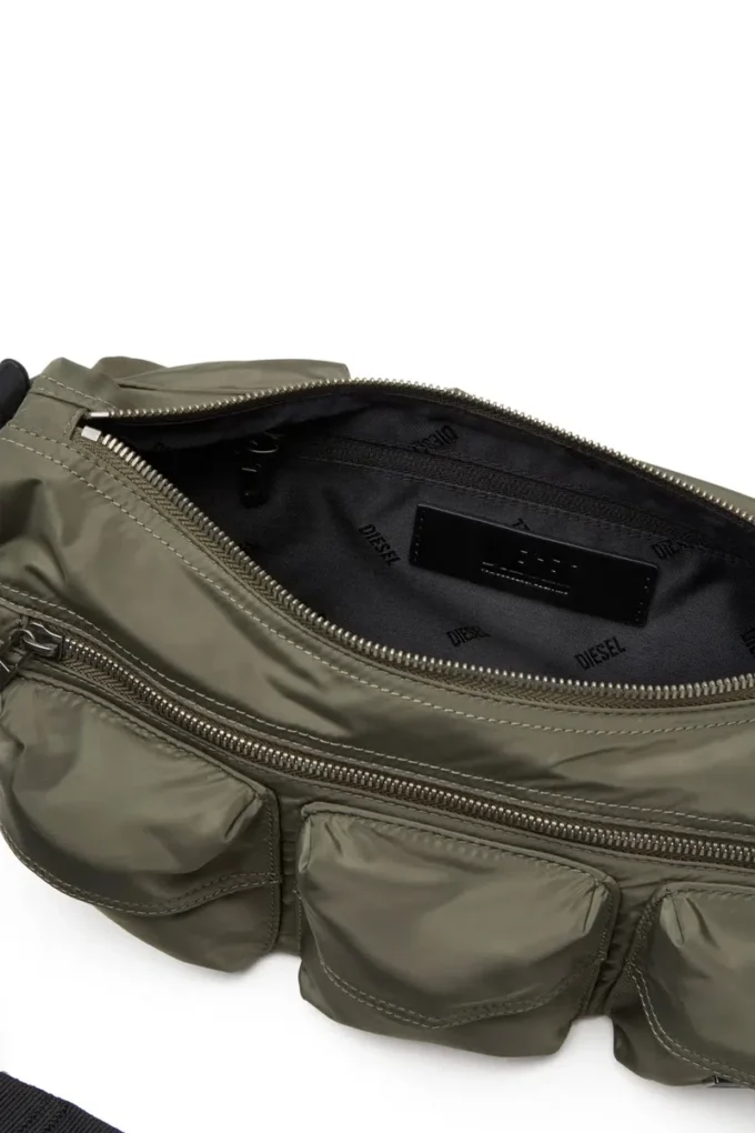 multi-pkts shoulder bag x Multi-Pkts-Multipocket bag in utilitarian shell