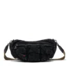 multi-pkts shoulder bag x Multi-Pkts-Multipocket bag in washed denim