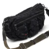 multi-pkts shoulder bag x Multi-Pkts-Multipocket bag in washed denim