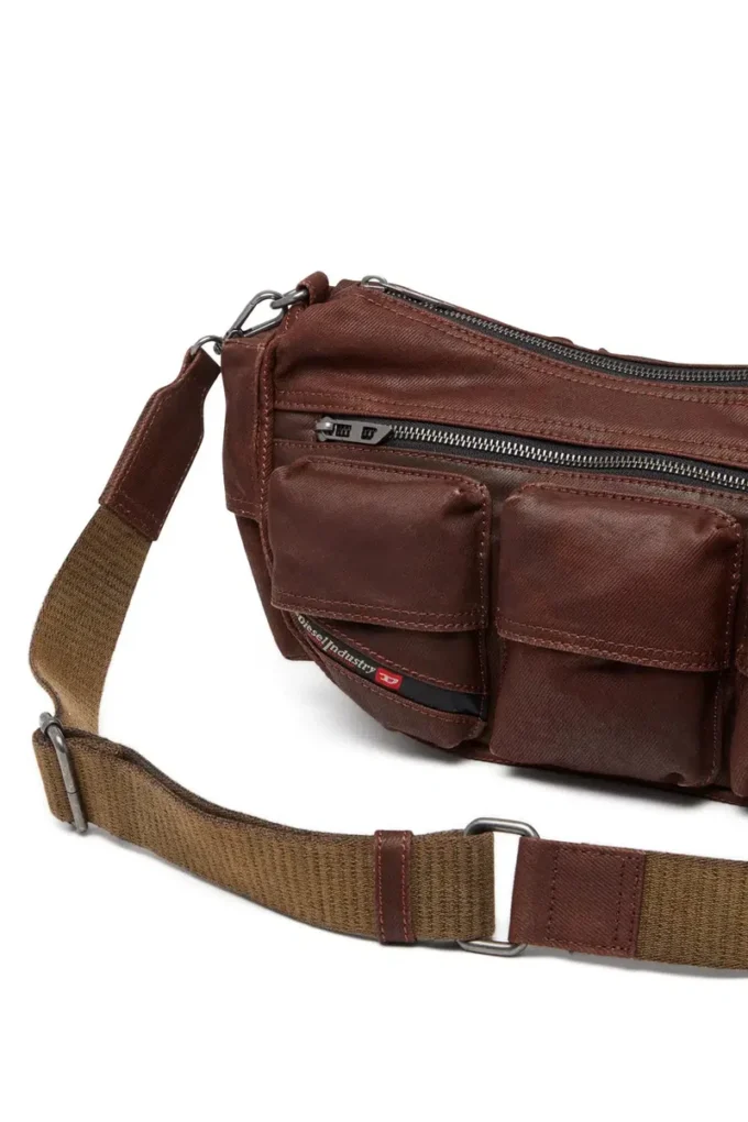 multi-pkts shoulder bag x Multi-Pockets – Cotton bag with multiple pockets