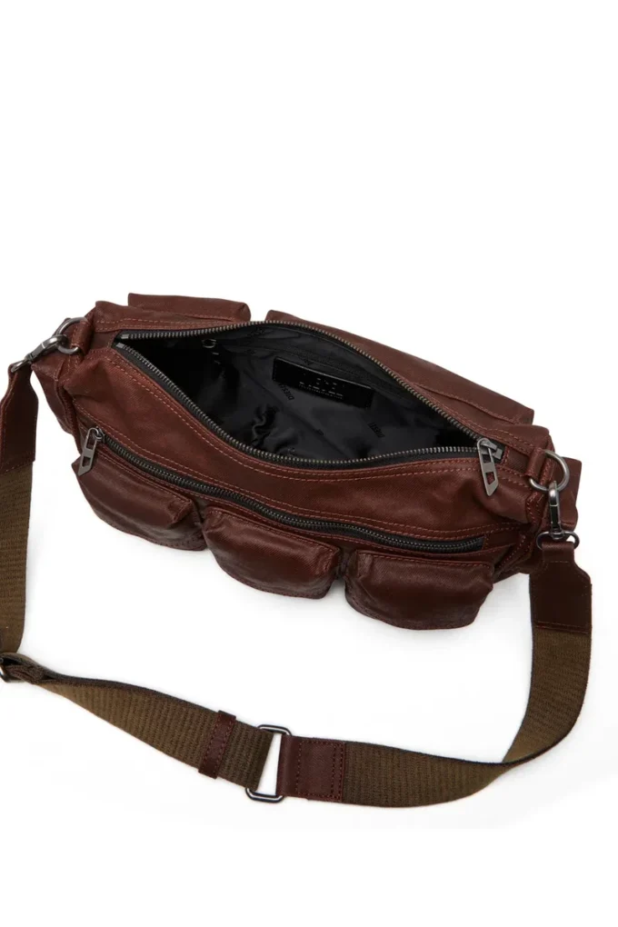 multi-pkts shoulder bag x Multi-Pockets – Cotton bag with multiple pockets