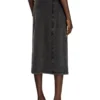 o-allegra Midi skirt with denim effect