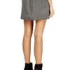 o-cean-s1 Nylon mini skirt with maxi pouch pockets