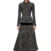 o-grace Bouclé skirt with stretch waist