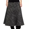 o-grace Bouclé skirt with stretch waist