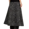 o-grace Bouclé skirt with stretch waist