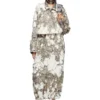 o-hockys Long skirt with destroyed camo layer