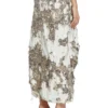 o-hockys Long skirt with destroyed camo layer