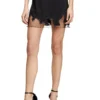 o-lane-r1 Nylon mini skirt with tulle insert