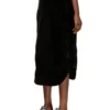 o-llipop Cotton midi skirt with zipper