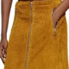 o-llipop Cotton midi skirt with zipper