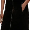 o-llipop Cotton midi skirt with zipper