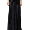 o-syren Long satin skirt