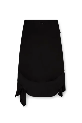 o-tali Skirt in fluid cupro with front knot