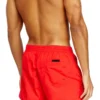 olympic-34-d-core Mid-length swim shorts with outline logo