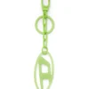 oval d charm Oval D charm/key ring in metal and resin