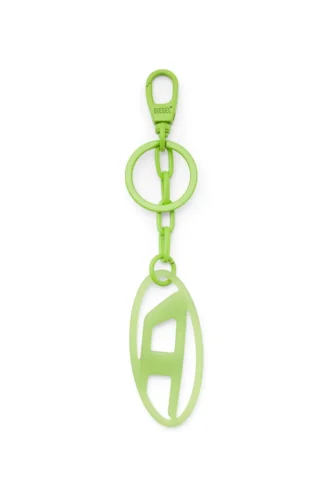 oval d charm Oval D charm/key ring in metal and resin