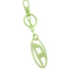 oval d charm Oval D charm/key ring in metal and resin