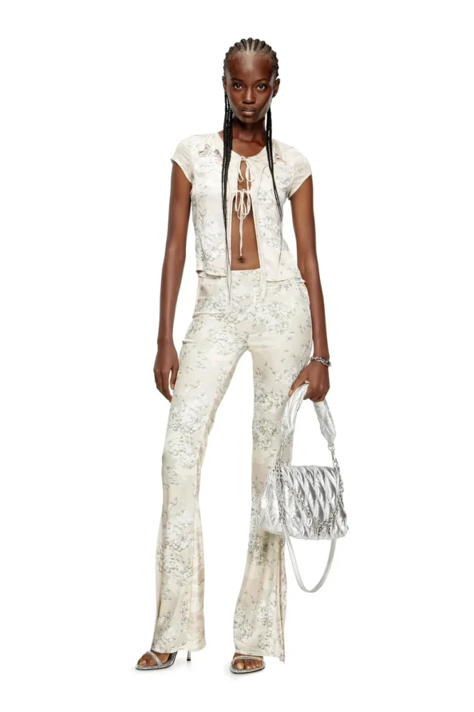 p-affal Jazz pants with mixed camo prints