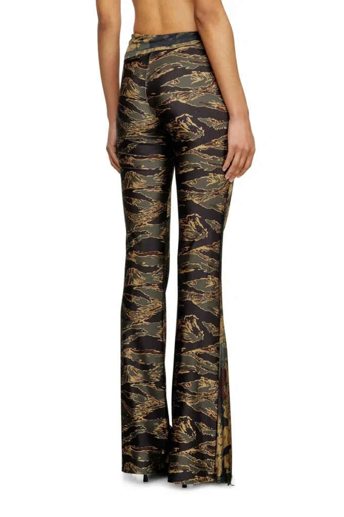 p-affal Jazz pants with mixed camo prints