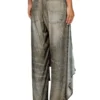 p-aloma Wrap pants in denim-look viscose