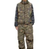 p-anic Cargo pants in camo-print nylon