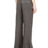 p-anta Cotton pants with prints and studs