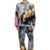 p-arelion Nylon pants with all-over print