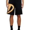 p-crow-bleach Sweat shorts with bleached logo