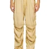 p-daily Utility pants in light, crinkled fabric