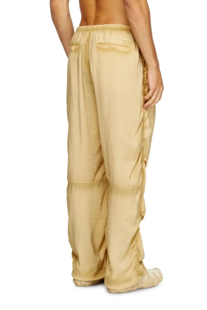p-daily Utility pants in light, crinkled fabric