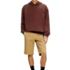 p-define-short-epch Stonewash cotton shorts