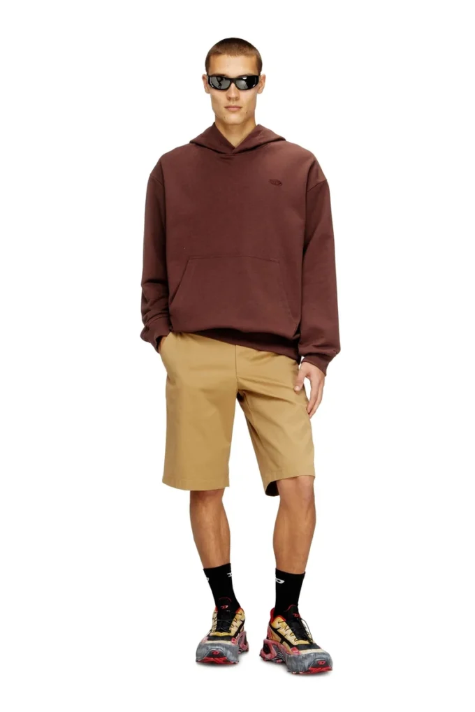 p-define-short-epch Stonewash cotton shorts