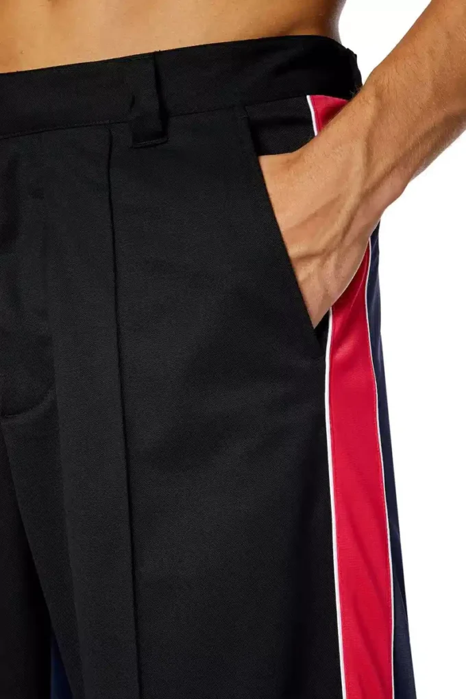 p-devlin Hybrid pants in cool wool and tech jersey