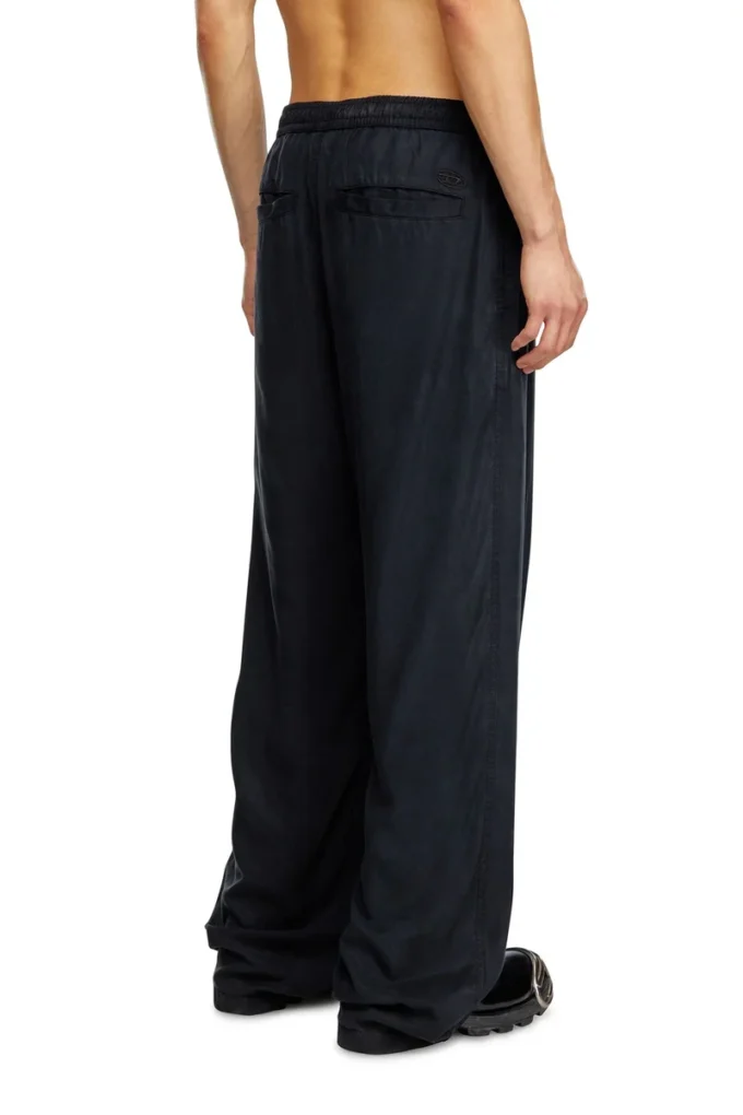 p-dreyer-c Drawstring pants in faded twill