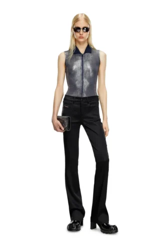 p-ebbey 5-pocket pants in stretch satin