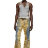 p-fro-dev Camo pants with peel-off muslin