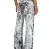 p-gen Treated leather pants
