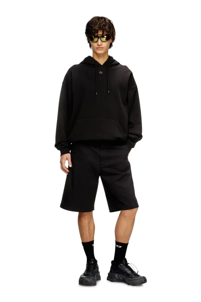 p-hant-chino-short-epch Cotton shorts with stonewash treatment