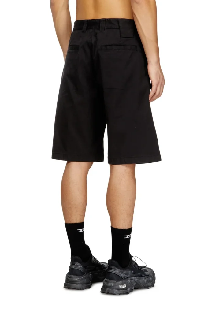 p-hant-chino-short-epch Cotton shorts with stonewash treatment