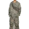 p-hokney Camo pants with destroyed finish