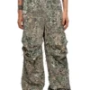 p-hokney Camo pants with destroyed finish