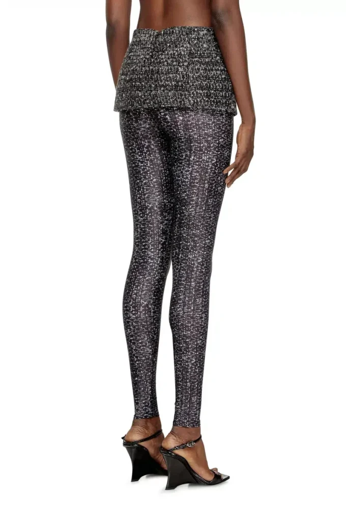 p-hour Bouclé skirt with leggings