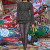 p-hour Bouclé skirt with leggings